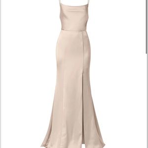 Amsale Chloe-Champagne